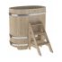 Купель для бани и сауны Bentwood овальная из кедра (0,76Х1,16 H=1,20)