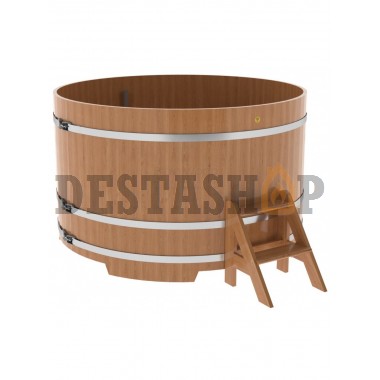 Купель для бани и сауны Bentwood круглая из дуба (D=1,80 H=1,10)