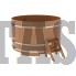 Купель для бани и сауны Bentwood круглая из дуба (D=1,80 H=1,10)