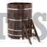 Купель для бани и сауны Bentwood угловая из лиственницы (1,10Х1,10 H=1,40)