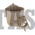 Купель для бани и сауны Bentwood с подогревом d=1,8. Мощность печи: 16 кВт