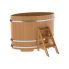 Купель для бани и сауны Bentwood овальная из лиственницы (1,15Х1,83 H=1,20)
