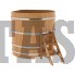 Купель для бани и сауны Bentwood угловая из лиственницы (1,53Х1,53 H=1,40)