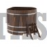 Купель для бани и сауны Bentwood угловая из дуба (1,53Х1,53 H=1,10)