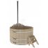 Купель для бани и сауны Bentwood с подогревом (D=1,8 H=1,0) c внутренней печкой, стандарт