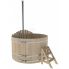 Купель для бани и сауны Bentwood с подогревом (D=2,1 H=1,2) c внутренней печкой, стандарт