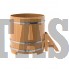 Купель для бани и сауны Bentwood овальная из лиственницы (1,15Х1,83 H=1,10)