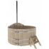 Купель для бани и сауны Bentwood с подогревом (D=2,1 H=1,0) c внутренней печкой, стандарт