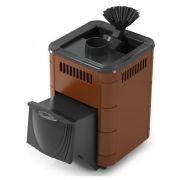 Дровяная печь для бани Термофор Гейзер Микра 2017 Inox ДА ЗК терракота Дровяная печь для бани Термофор Гейзер Микра 2017 Inox ДА ЗК терракота