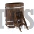 Купель для бани и сауны Bentwood овальная из сращенных ламелей лиственницы (0,59Х1,06 H=1,2) Скидка