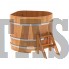 Купель для бани и сауны Bentwood угловая из сращенных ламелей лиственницы (1,31Х1,31 H=1,0) Характеристики