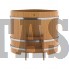 Купель для бани и сауны Bentwood угловая из лиственницы (1,31Х1,31 H=1,10)