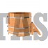Купель для бани и сауны Bentwood угловая из сращенных ламелей лиственницы (1,10Х1,10 H=1,0) Доставка по РФ