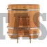 Купель для бани и сауны Bentwood овальная из сращенных ламелей лиственницы (0,76Х1,16 H=1,2)