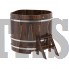 Купель для бани и сауны Bentwood угловая из лиственницы (1,31Х1,31 H=1,10)