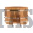 Купель для бани и сауны Bentwood овальная из сращенных ламелей лиственницы (0,80Х1,42 H=1,0)