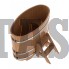 Купель для бани и сауны Bentwood овальная из дуба (0,69Х1,31 H=1,0)