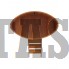 Купель для бани и сауны Bentwood овальная из сращенных ламелей лиственницы (0,80Х1,42 H=1,2)