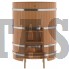 Купель для бани и сауны Bentwood угловая из дуба (1,10Х1,10 H=1,40)
