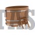 Купель для бани и сауны Bentwood овальная из дуба (1,02Х1,68 H=1,10)