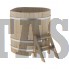 Купель для бани и сауны Bentwood угловая из кедра (1,10Х1,10 H=1,10)