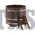 Купель для бани и сауны Bentwood круглая из лиственницы (D=1,17 H=1,0)