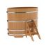 Купель для бани и сауны Bentwood овальная из лиственницы (1,15Х1,83 H=1,40)