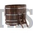Купель для бани и сауны Bentwood овальная из лиственницы (1,15Х1,83 H=1,40)