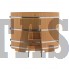 Купель для бани и сауны Bentwood овальная из лиственницы (1,15Х1,83 H=1,40)