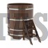 Купель для бани и сауны Bentwood круглая из дуба (D=1,17 H=1,40)