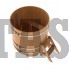 Купель для бани и сауны Bentwood круглая из лиственницы (D=1,17 H=1,10)