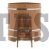 Купель для бани и сауны Bentwood угловая из дуба (1,10Х1,10 H=1,20)