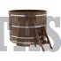 Купель для бани и сауны Bentwood круглая из сращенных ламелей лиственницы (D=1,80 H=1,4)