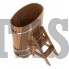 Купель для бани и сауны Bentwood овальная из дуба (0,59Х1,06 H=1,2)