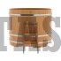 Купель для бани и сауны Bentwood круглая из лиственницы (D=1,50 H=1,20)