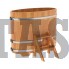 Купель для бани и сауны Bentwood овальная из сращенных ламелей лиственницы (0,69Х1,31 H=1,1) Отзывы