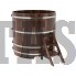 Купель для бани и сауны Bentwood круглая из лиственницы (D=1,50 H=1,40)