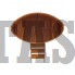 Купель для бани и сауны Bentwood овальная из сращенных ламелей лиственницы (0,80Х1,42 H=1,4)