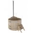 Купель для бани и сауны Bentwood с подогревом d=1,5. Мощность печи: 40 кВт