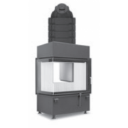 Каминная топка Hoxter ECKA 67/45/51a С аккумулятивным комплектом Каминная топка Hoxter ECKA 67/45/51a С аккумулятивным комплектом
