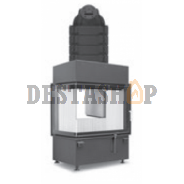 Каминная топка Hoxter ECKA 67/45/51a С аккумулятивным комплектом
