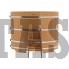 Купель для бани и сауны Bentwood овальная из лиственницы (1,08Х1,75 H=1,40)