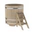 Купель для бани и сауны Bentwood круглая из кедра (D=1,17 H=1,20)