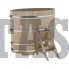 Купель для бани и сауны Bentwood овальная из кедра (1,02Х1,68 H=1,40)