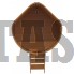 Купель для бани и сауны Bentwood угловая из лиственницы (1,31Х1,31 H=1,20)