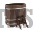 Купель для бани и сауны Bentwood овальная из дуба (0,76Х1,16 H=1,10)