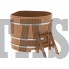 Купель для бани и сауны Bentwood угловая из дуба (1,31Х1,31 H=1,0)