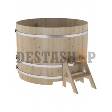 Купель для бани и сауны Bentwood круглая из кедра (D=1,50 H=1,10)