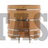 Купель для бани и сауны Bentwood угловая из лиственницы (1,53Х1,53 H=1,40)