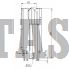 Каминная топка Hoxter ECKA 76/45/57h с аккумулятивным комплектом